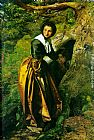John Everett Millais Famous Paintings - The Royalist